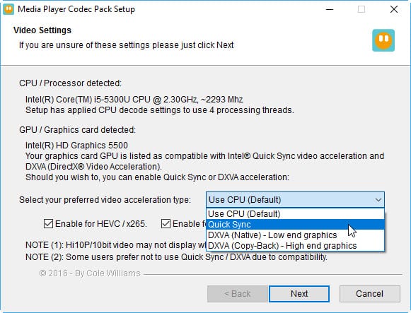 Media Player Codec Pack Setup For Windows Free Download Windows Media Player Codec Pack V4.5.3 Crack