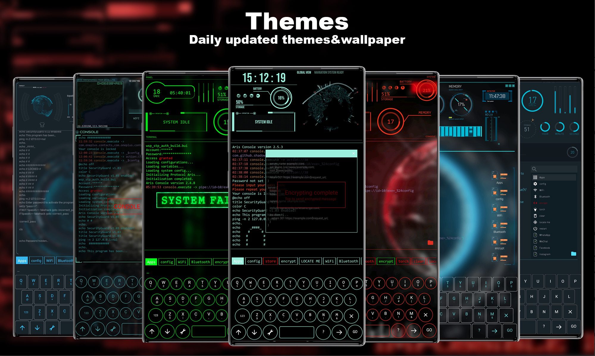 Download Hacker Theme Aris Launcher Apk For Android
