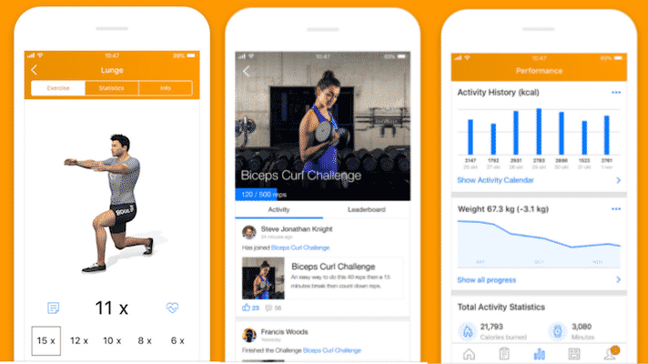 Virtuagym Fitness Tracker For Android Virtuagym Fitness Pro V7.5.7 Fitness Workout Plans, Nutrition Tracking Apk