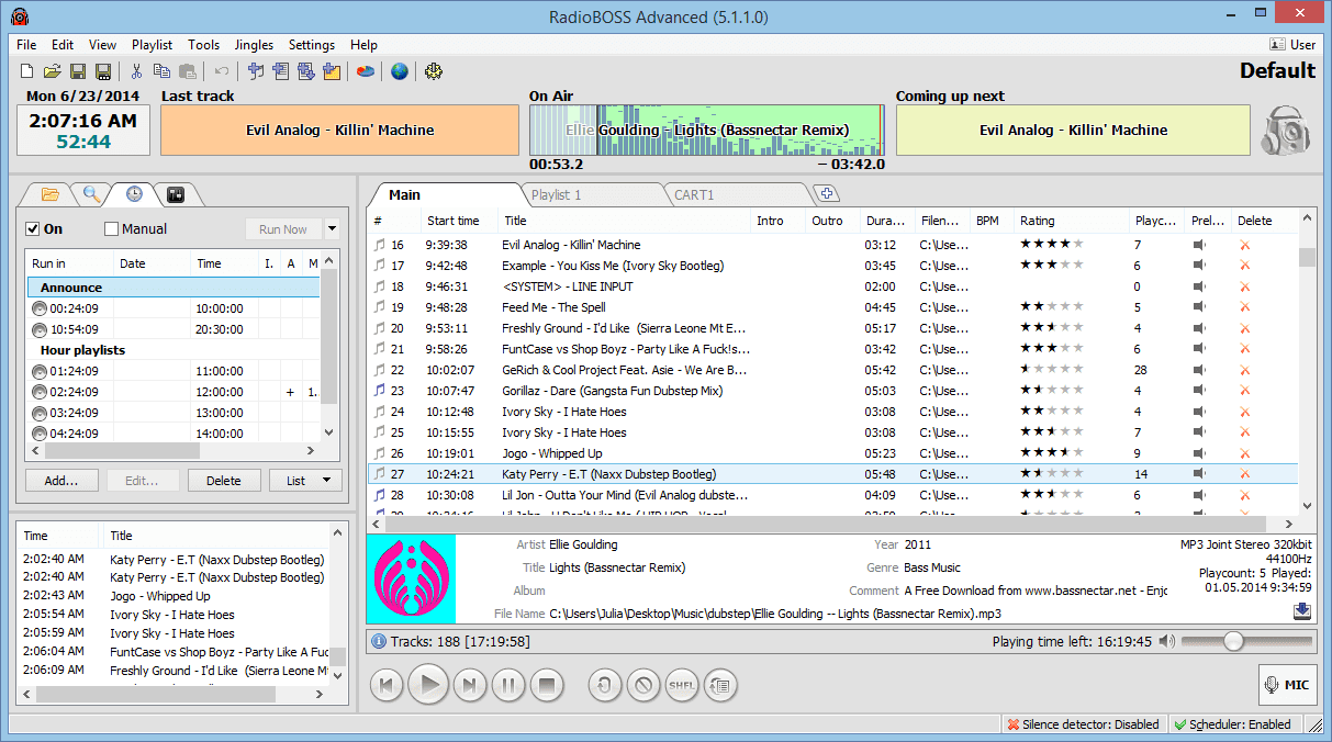 RadioBOSS Advanced Radio Automation Software radioboss advanced player full version