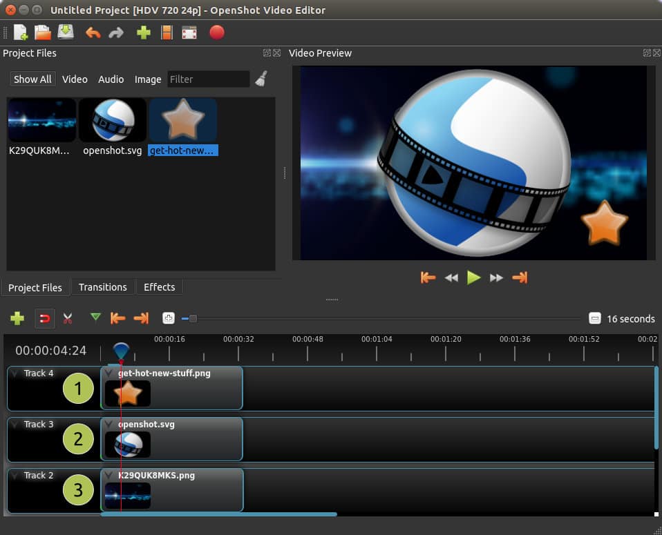 Openshot Video Editor With Tracks Openshot Video Editor Open Source Video Editor Software