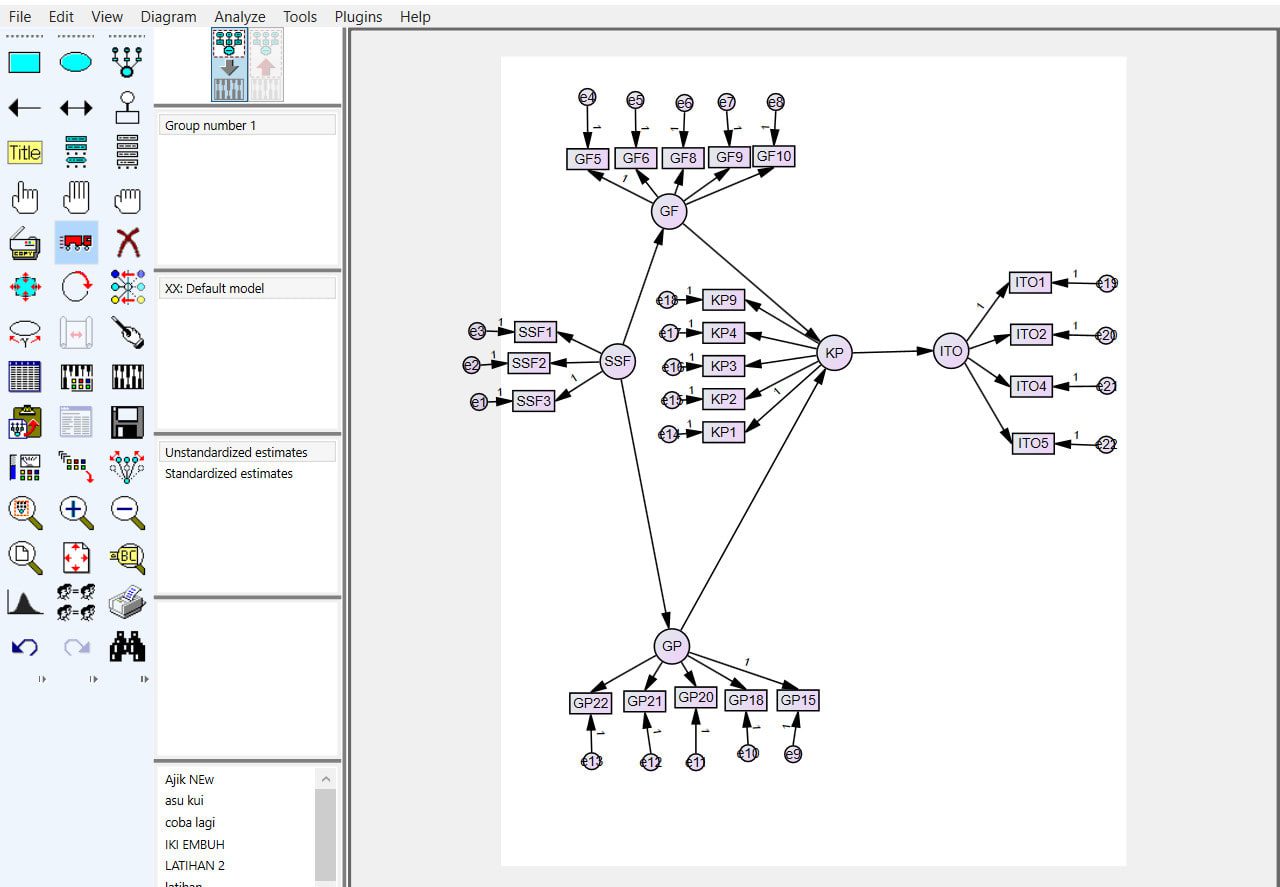 Ibm Spss Amos Structural Equation Modeling Menggunakan Ibm Spss Amos Ibm Spss Amos Structural Equation Modeling Menggunakan Ibm Spss Amos