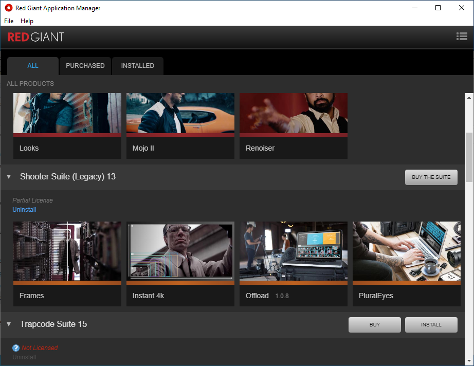 Red giant shooter suite free download