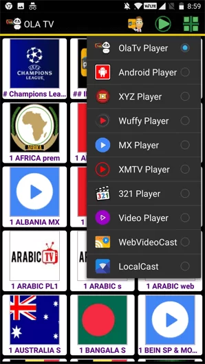 Ola Tv Premium App APK v2.7.9 Live Streaming of Television channels Kshaw + LudioPlayer App Ola Tv Premium App APK v2.7.9 Mod Version. Best Live Streaming of Television channels App with Kshaw + LudioPlayer App. So, Download OLA TV Apk for Android and Firestick. Download Ola TV provides thousands of free television channels, and you will get Sports, News, Entertainment, Kids, etc., television channels. Ola TV App gives television channels from different countries, and you can access the United States, United Kingdom, Italy, Spain, Turkey, and other countries TV channels completely free. Also, check out similar apps such as Live NET TV Mod Apk.