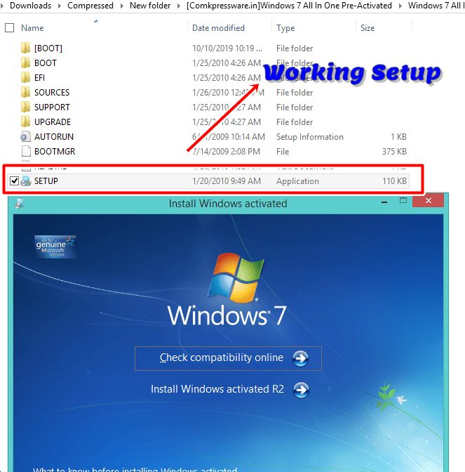 Windows 7 Highly Compressed Final ISO + Activator Download