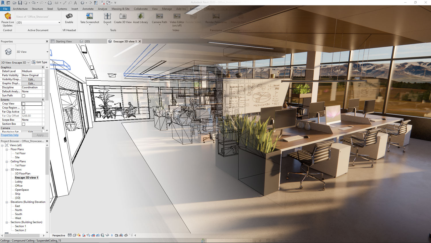 Enscape 3D For Windows Free Download v3.3.0.74199 Best Real Time Rendering Virtual Reality Software Enscape 3D For Windows Free Download Full Version