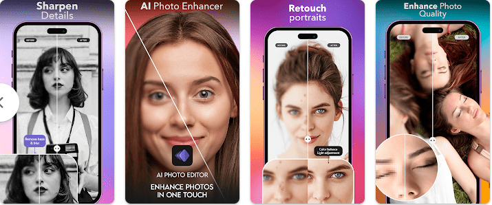 PhotoTune Premium MOD APK v4.0.0 Best Photo Enlarger and AI Photo Enhancer App PhotoTune Premium MOD APK Full Version Working