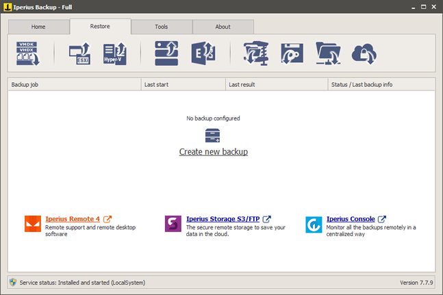 iPerius Backup For Windows v8.5.3 Server backup and restore, SQL/Hyper-V/ESXi Free, Google, NAS, FTP Software iPerius Backup with serial keys crack + patch + serial keys + activation code full version