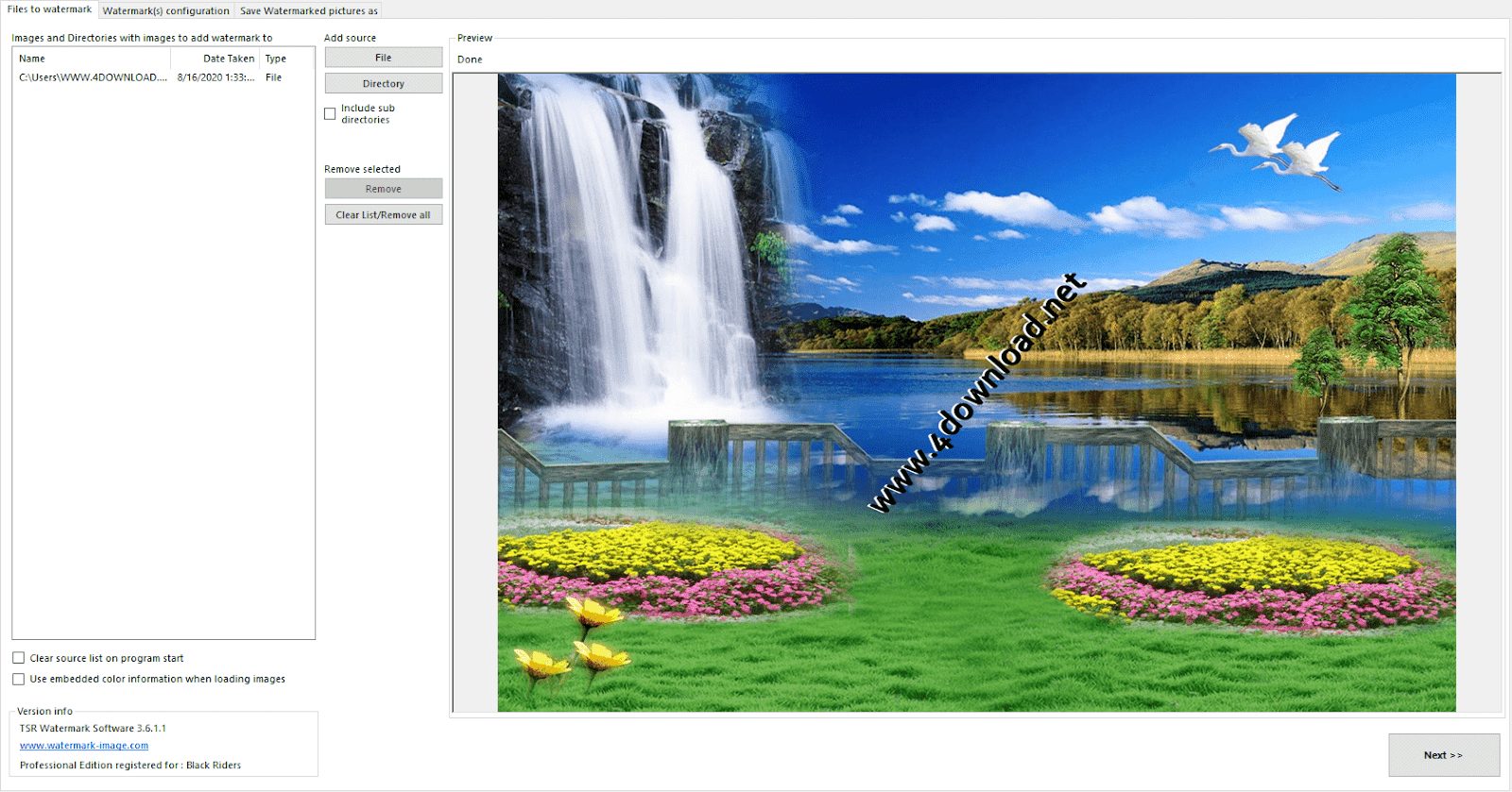 TSR Watermark Image Pro For Windows Free Download v3.7.1.3 Photos, Images Protection and Batch Watermarking Software TSR Watermark Image Pro With Activation Code