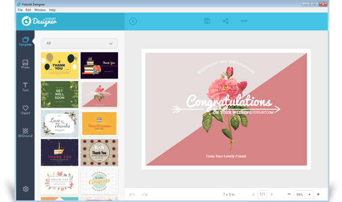 FotoJet Designer For Windows Free Download v1.2.4 Professional Graphic Designer for PC FotoJet Designer Serial For windows