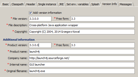 Launch4j For Windows Free Download v3.50 Cross-platform Java Executable Wrapper Launch4j Serial keys For Windows Free Download 11
