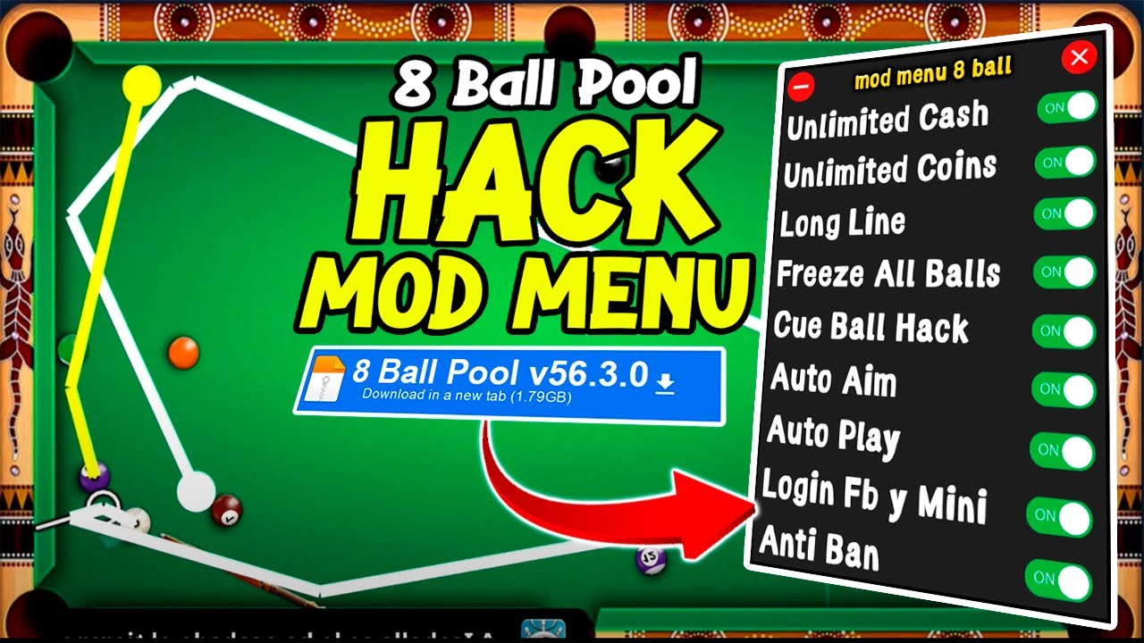 Download 8 Ball Pool mod Apk Game Full Version