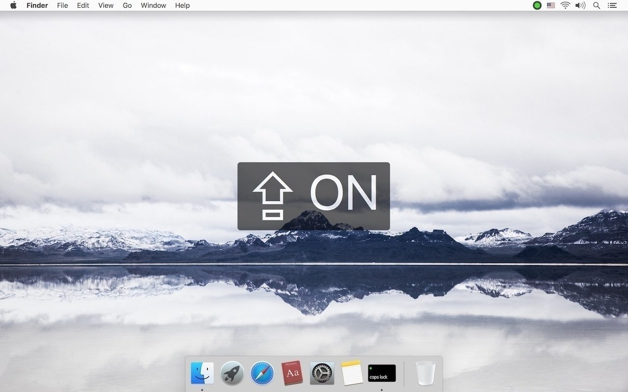 Caps Lock Tone For Mac v2.02 Best Lowercase to Uppercase Letter Switcher App For MacOS X. Download Best Lowercase to Uppercase Letter Switcher App For MacOS X. Caps Lock Tone could not be any simpler. Download and it's installed. Hit caps lock and you get a distincive tone and transparent icon on your screen reminding you its on. Hit caps lock again and you get a different tone telling you it's been disengaged and your'e done. Also Check Out AutoSwitchInput Pro For Mac.Get a tone alert and/or pop-up interface whenever you turn the Caps Lock On and Off. And the sound file can be customized. If you often accidentally strike the Caps Lock key, you need this app. If you’re nostalgic for the Toggle Keys Tone in other systems, this app brings it back. I am a look at the keys while typing person (dont judge) and I can't tell you how many times over the years I would write a masterpiece only to look up and see it in all caps. GAAAAHHH!!! Caps Lock Tone could not be any simpler. Download and it's installed. Hit caps lock and you get a distincive tone and transparent icon on your screen reminding you its on. Hit caps lock again and you get a different tone telling you it's been disengaged and your'e done. So simple. Worth every penny!
