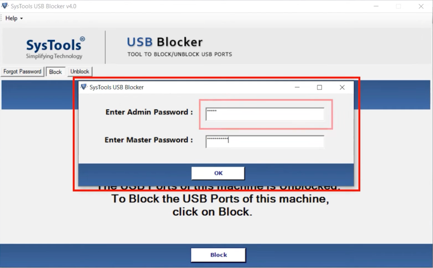 SysTools USB Blocker Crack v5.1 USB Blocker Software to Block & Unblock USB Drive Ports SysTools USB Blocker Free Download Full Version