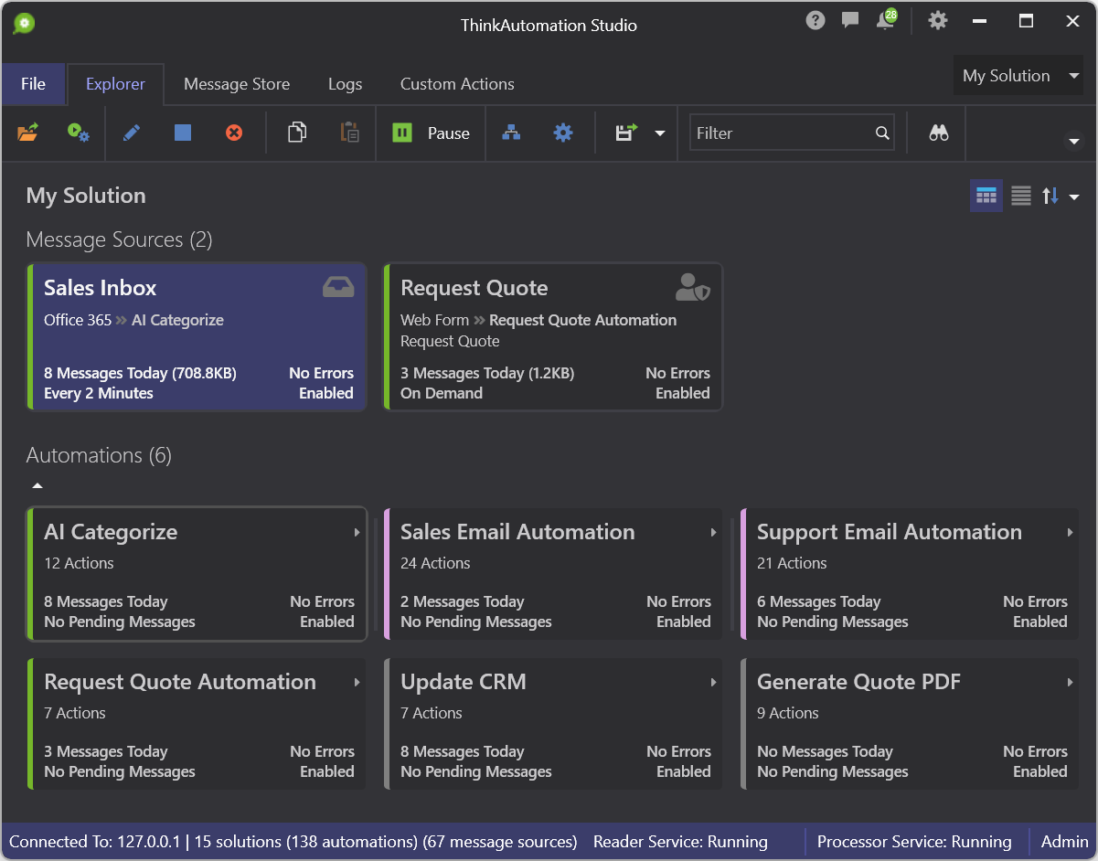 ThinkAutomation Studio Professional Edition v5.0.1040.2 Best Workflow Automation Design Software ThinkAutomation Studio Professional, ThinkAutomation Studio, Workflow Automation Software, Automation Design Tool, Real-time Message Flow Monitoring, Custom Actions Configuration, ThinkAutomation For Business Processes, Professional Automation Software, Automation Testing Hub, ThinkAutomation Studio Download, Automate Workflows In Real Time, Custom Workflow Automation, Process Automation Tool, ThinkAutomation Message Flow Management, Workflow Automation For Professionals, Automation Software For Businesses