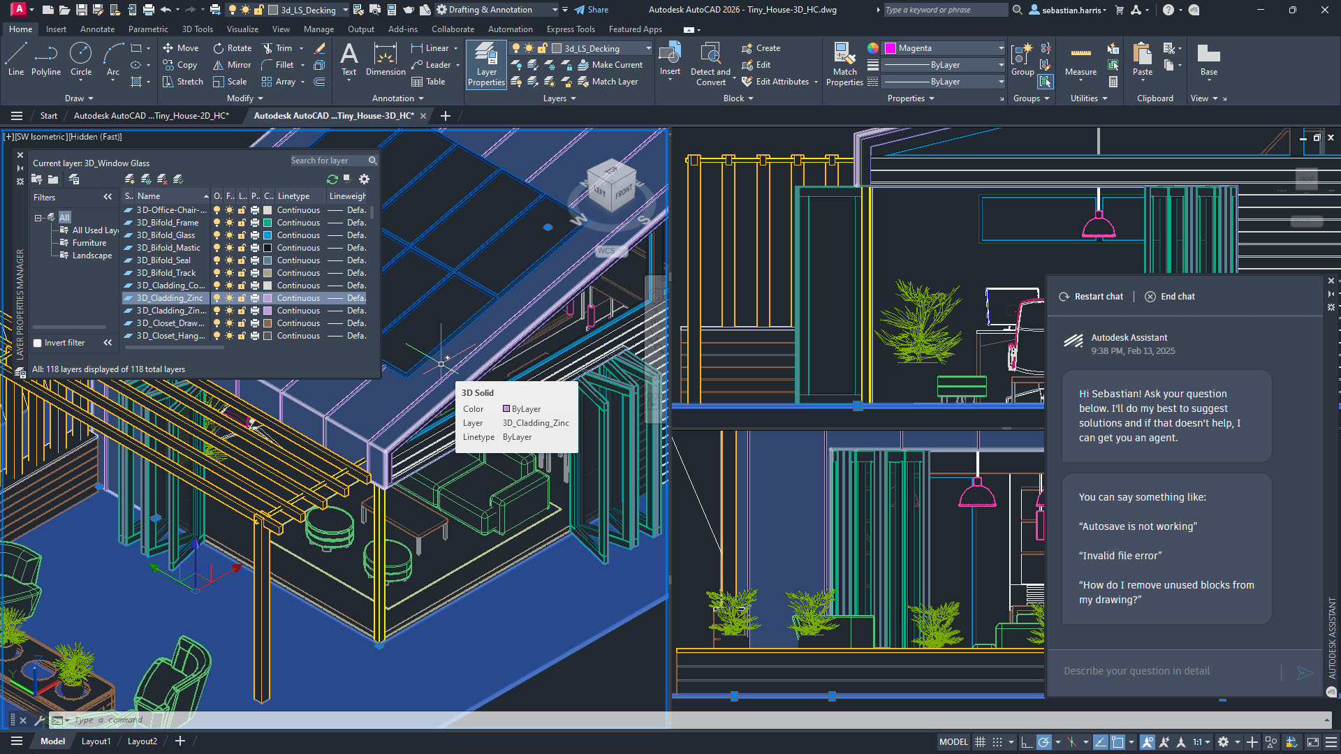 Autodesk AutoCAD 2026 For Windows v1.0 Best 3D Design, Engineering & Construction Software Architectural Design Software 2026 For Professionals