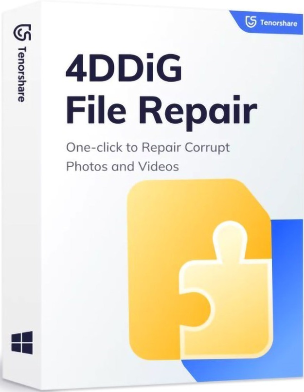 4DDiG File Repair v4.1.4.5 Best 1-Click Repair Corrupt Videos, Photos, Files and Audios 4DDiG File Repair software full version