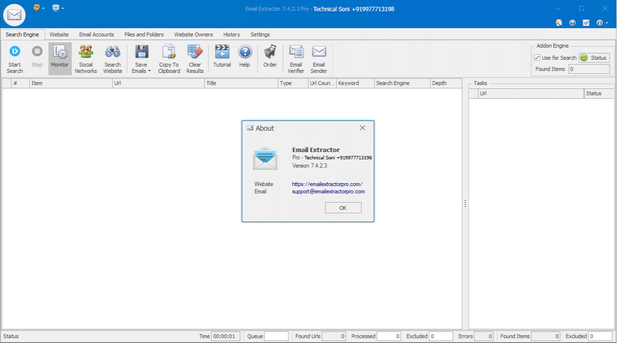 Email Extractor Professional Edition v7.3.4.5 Best Email Extractor Software For Windows Email Extractor Professional Edition with keys