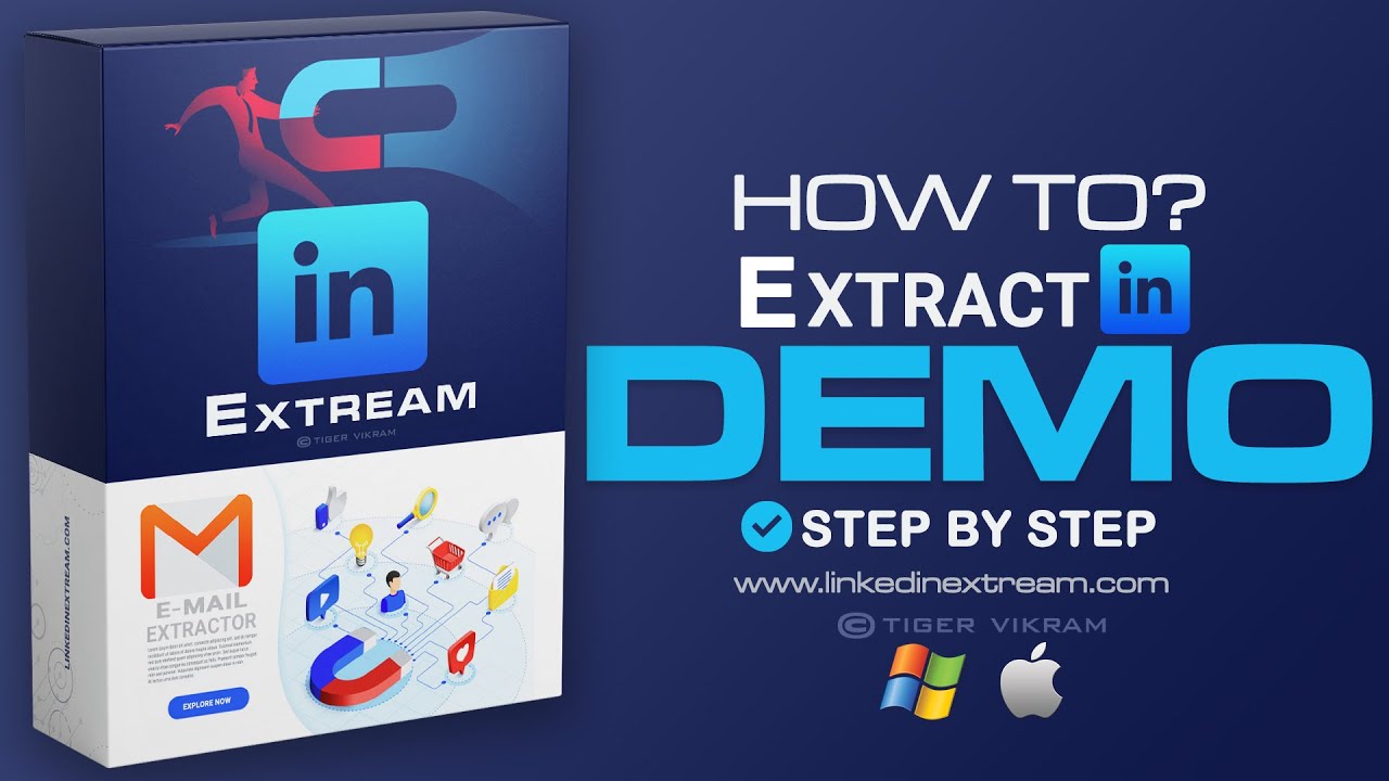 LinkedIn Extream Premium v1.4.2 Best LinkedIn Data Extractor Like Email ID, Company Name, Address LinkedIn Extream Premium Full Version