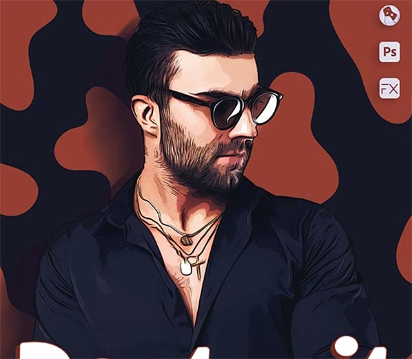 Cartoon Art Photoshop Plugin v3.5 Help to Transform Photos Into Cartoon-style Art Download Cartoon Art Photoshop Plugin Full Version