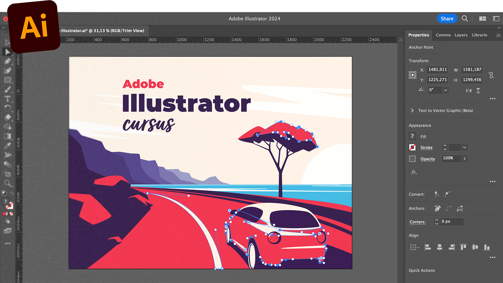 Adobe Illustrator 2026 For Windows v30.0 Best Graphic Design Vector Graphics Software Adobe Illustrator 2026 Pre Activated Full Version
