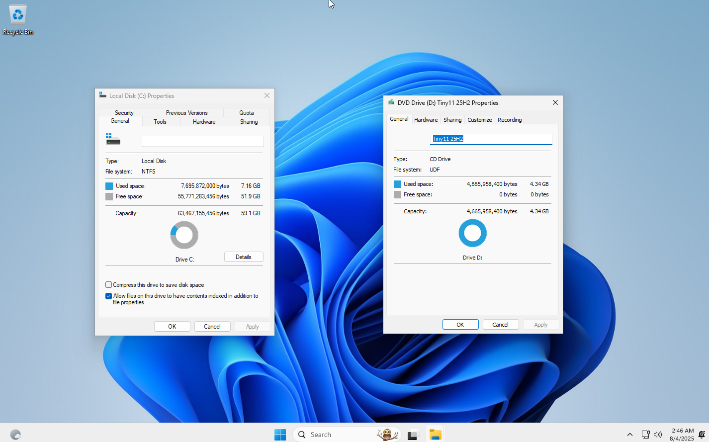 Tiny11 25H2 (Windows 11 Lite) Pre-Activated ISO Full Version Free Download Tiny11 25H2 Windows 11 Lite Free Download Full Version: