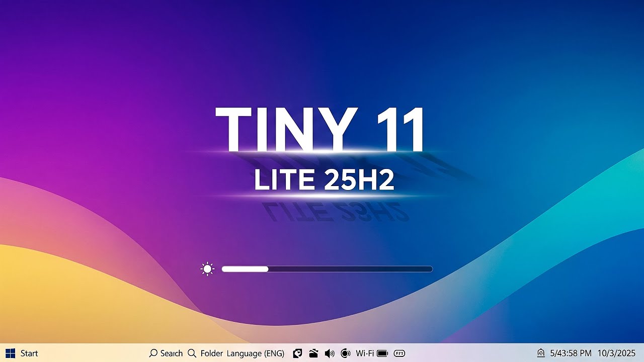 Tiny11 25H2 (Windows 11 Lite) Pre-Activated ISO Full Version Free Download Download Windows 10 Lite Edition IS Free Full Version